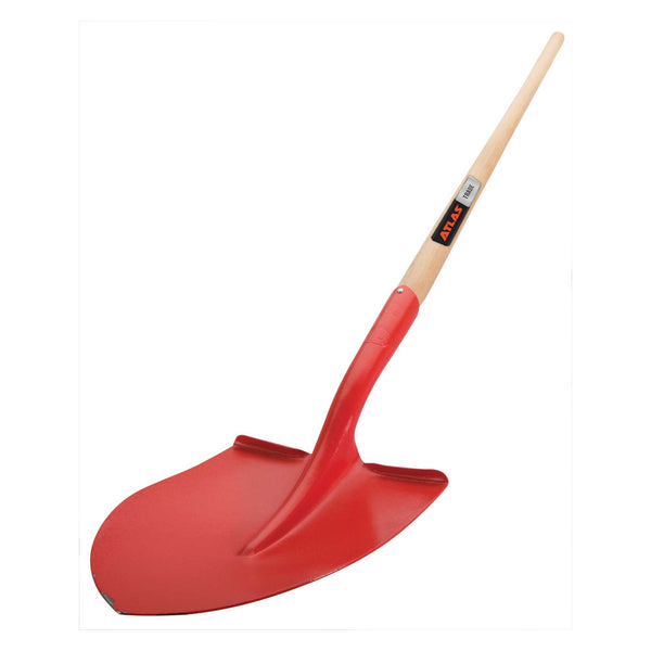 Atlas Trade #2 Round Mouth FSC® Timber Long Handle Treaded Shovel