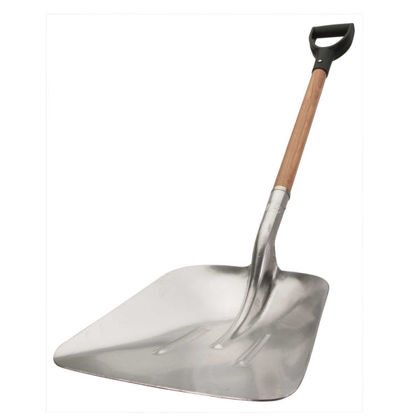 Atlas Trade Aluminium Grain or Snow FSC® Timber Short Handle Shovel