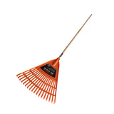Atlas Trade 18T Plastic Leaf Rake with FSC® Handle