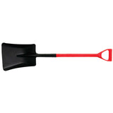 Atlas Trade No. 3 Fibreglass D Handle Square Mouth Shovel