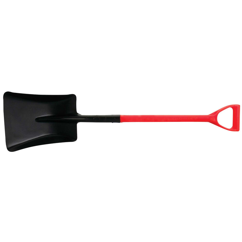 Atlas Trade No. 3 Fibreglass D Handle Square Mouth Shovel