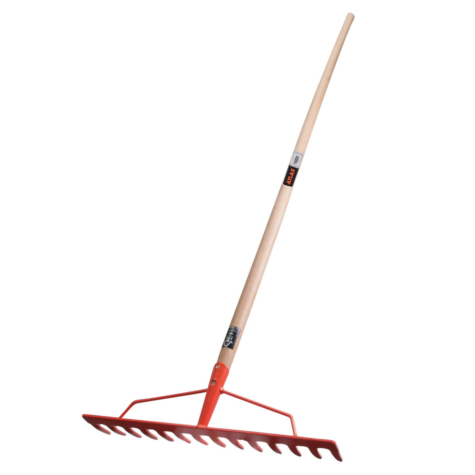 Atlas Trade Hardwood FSC® Handle 14T Brace Garden Rake – Atlas Trade NZ